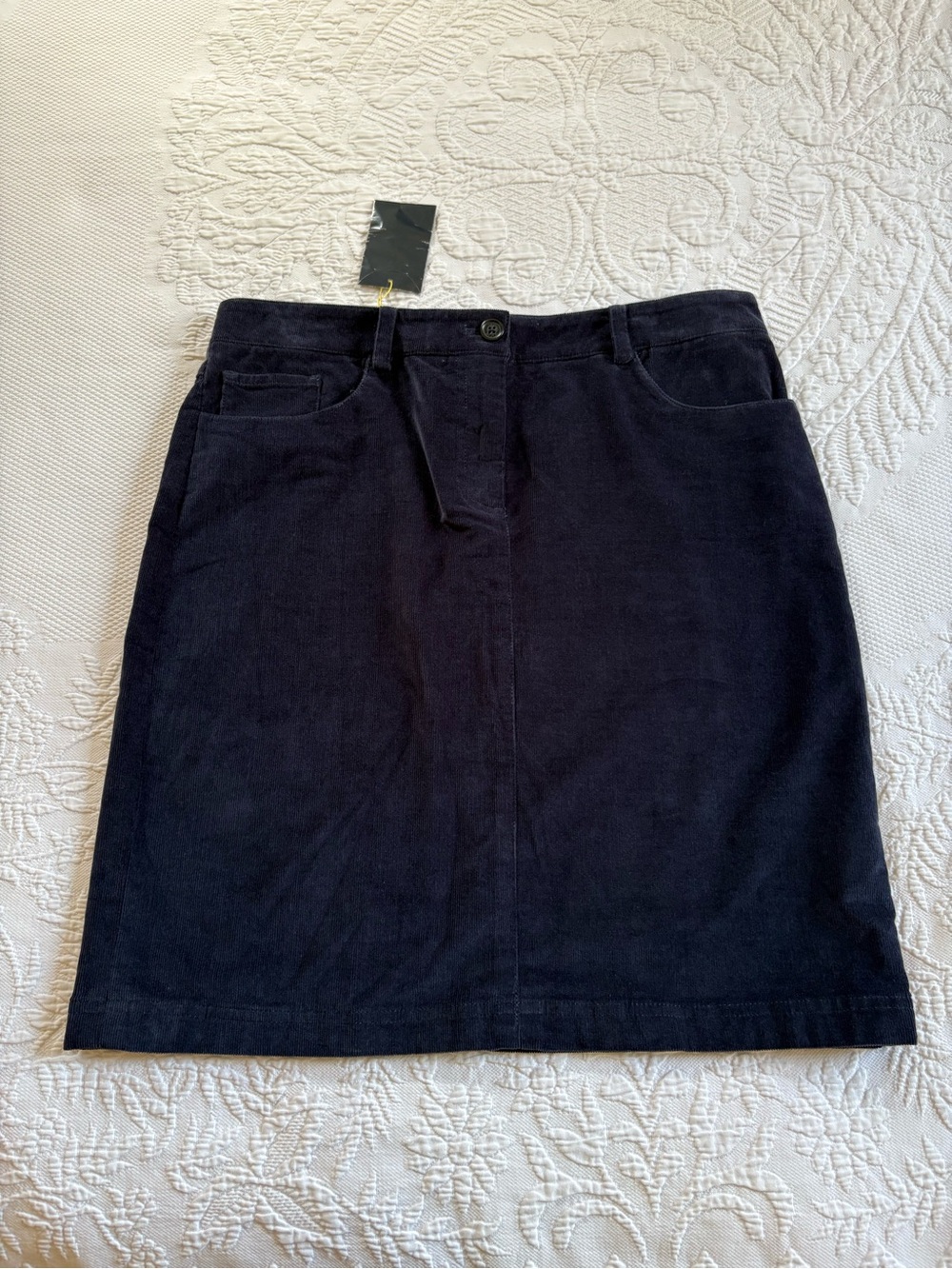 Brooks Brothers Navy Pencil Skirt